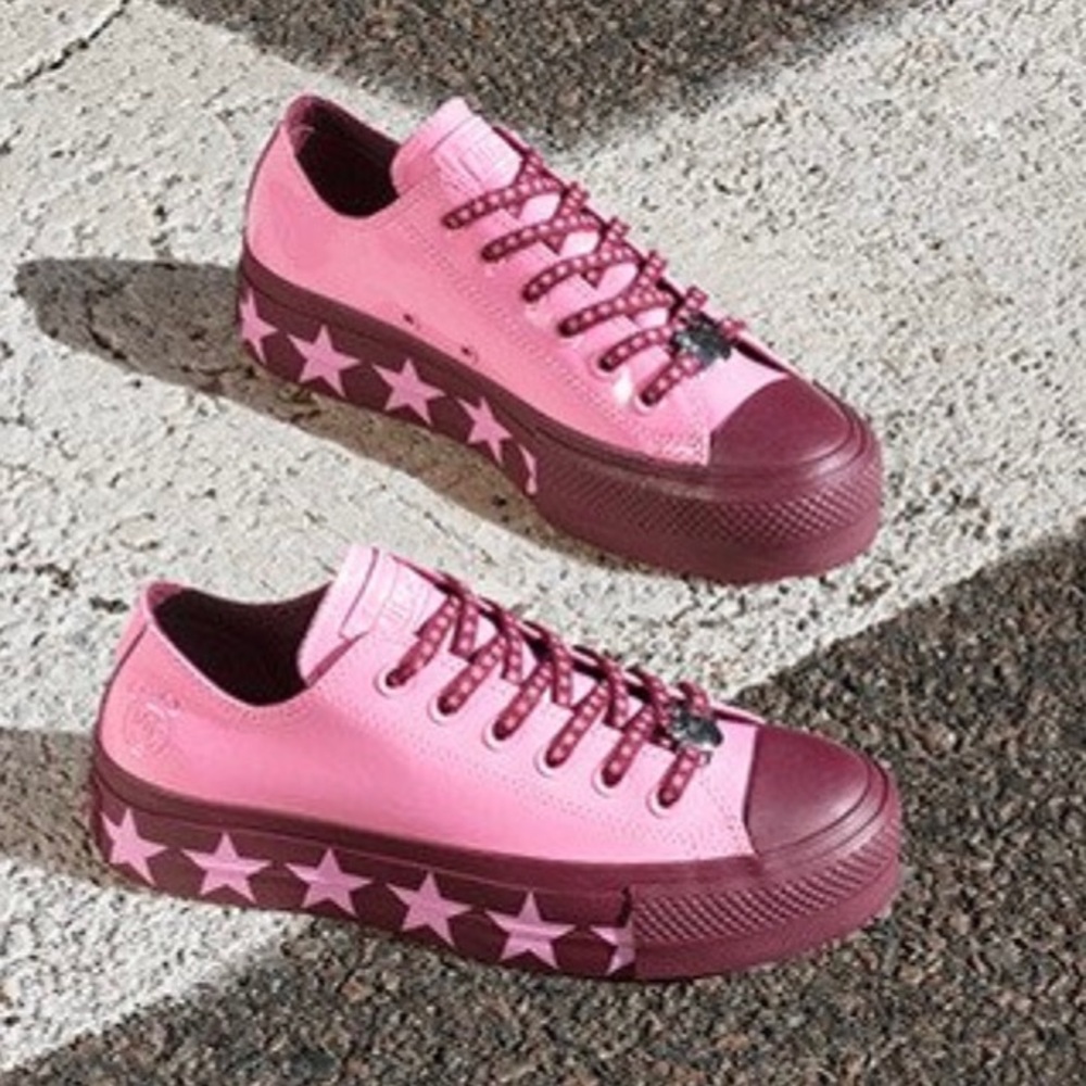 NEW 🤩 MILEY X CONVERSE LIFT PATENT ALLSTAR